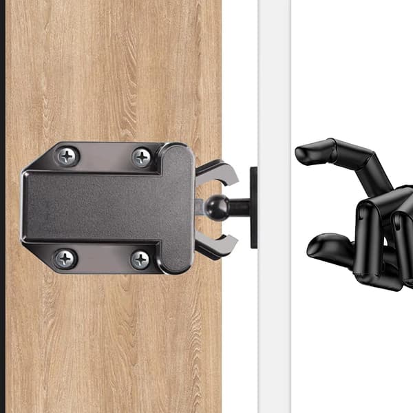 6 stycken touch release-lås, touch-lås med skruvar, tryck för att öppna lås