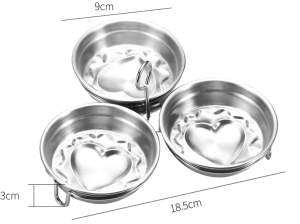 Eggkokerpanne i rustfritt stål med non-stick-kopper | Multifunksjonell eggdamper kompatibel Perfekte posjerte egg, pannekaker og mer | Eggform Cooke
