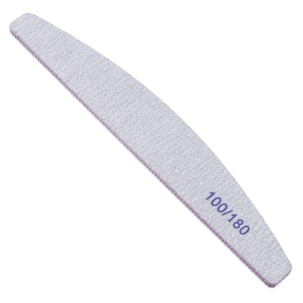 20 st nagelfilar 100/180 nagelfilar - Dubbelsidiga filar, nagellackskam