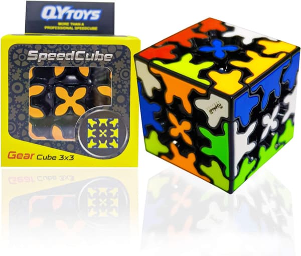 Gear Cube, Speed Cube med 360 graders roterende 3D gear struktur, til hjerne