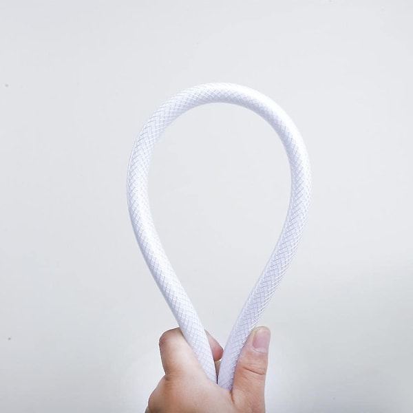 2m PVC-duschsslang, universell ersättning, G1/2-slang, högtrycksbeständig