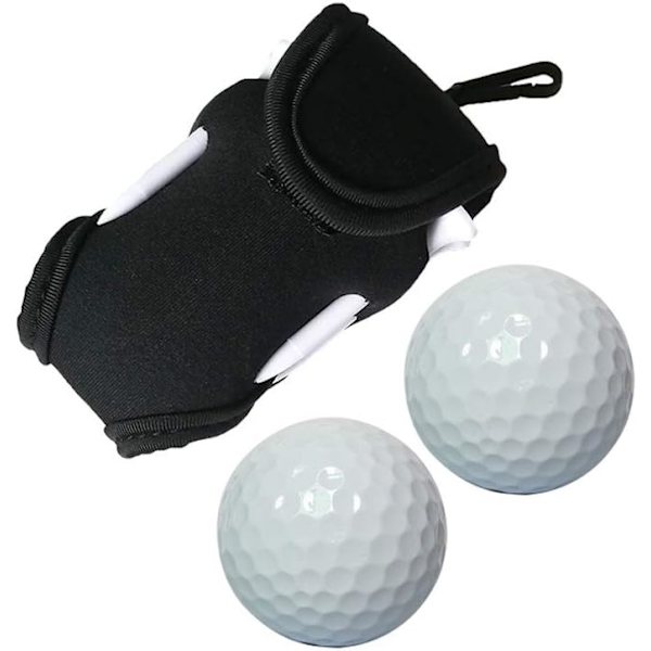 Golfbolde og tees holder pung taske opbevaringspose