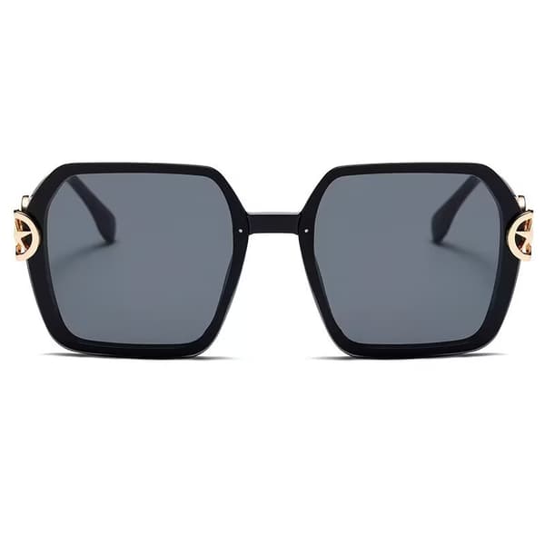 Muodin retro aurinkolasit UV-suojalla Ultralight Polygonal Frame