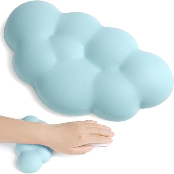 Cloud håndledsstøtte til mus, superfin memory foam blød gel håndled