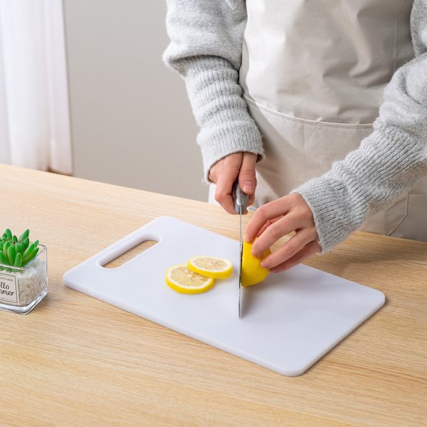 Plastskärbräda 20*33*0.7cm, Livsmedelssäker, BPA-fri, Tjock, Lätt att greppa