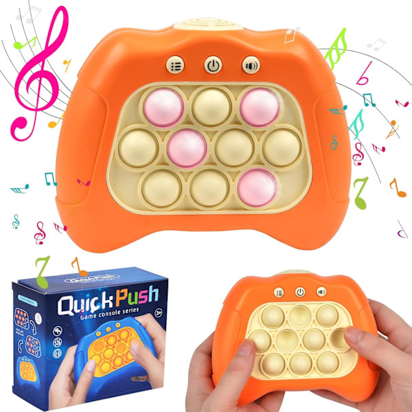 Bubbla sensorisk fidget-leksak spelkontroll, revolutionerande spelkonsol, pussel populära spel, pusselspelmaskin, bärbart spel för barn vuxna