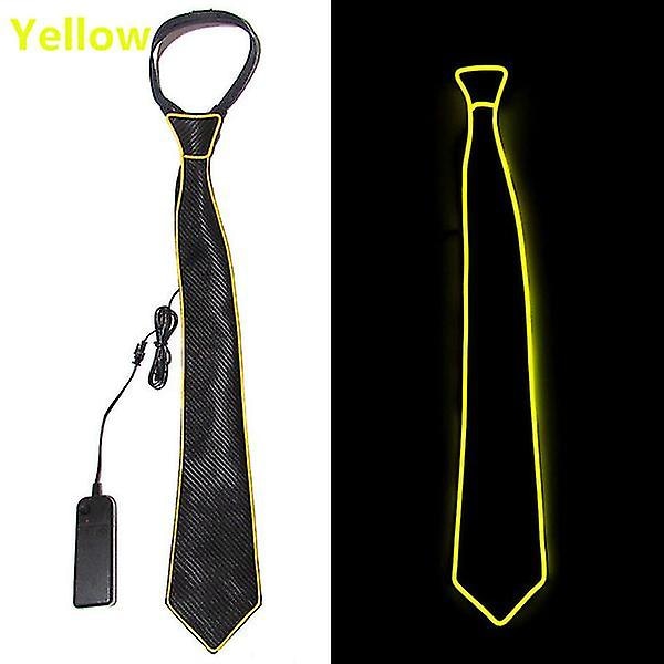 Vilkkkuva Cosplay Led-solmio Asu Solmio Valoisa Baari Tanssi Karnevaali