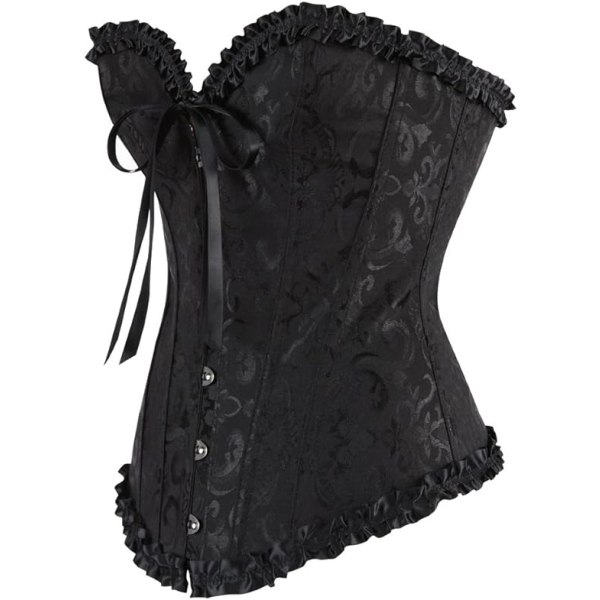 Kvinnors spetsbenade korsett underkläder shapewear toppar