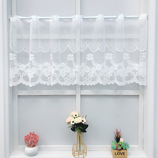 Cafehausgardine 150*45cm Bistrogardinen 2pacs
