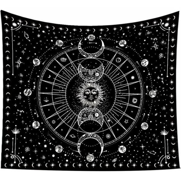Vægtapet af ferskenskinnet stof, stjernehimmelmønster, sort/hvid print,