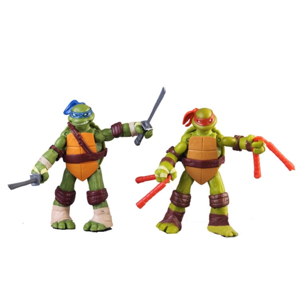 12cm Teenage Mutant Ninja Turtles Figurer- 4 Pack