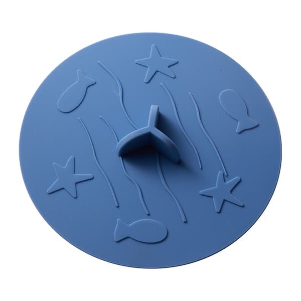 Set med 3 st universella diskproppar, 15 cm i diameter (vit, ljusblå, mörkblå)