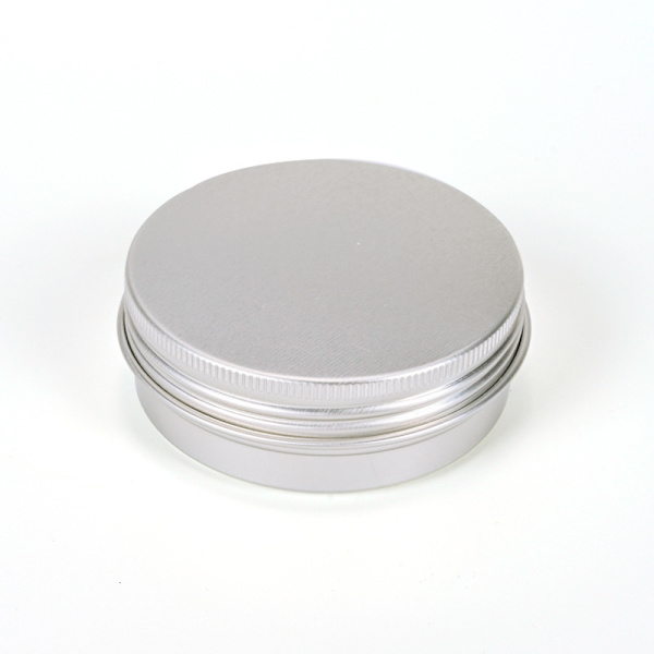 6 stk. tomme prøve 6 ml aluminiumsbeholdere tomme kosmetiske beholdere små runde rejse dåse dåse 68*25mm