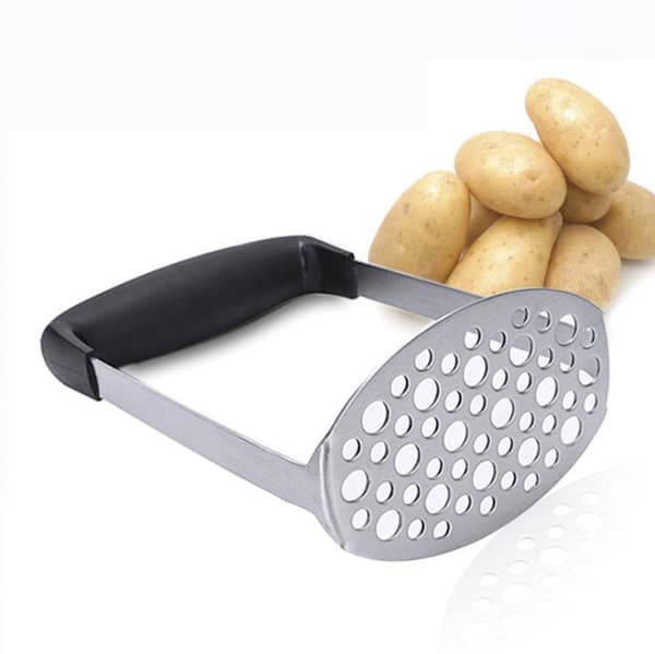 Rostfritt stål manuell potatispress Potatispress Rostfritt stål Potatismos