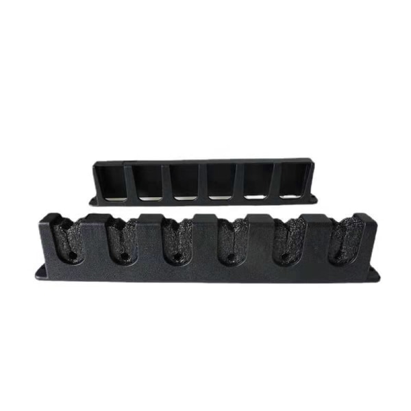 6 Pool Cue Rack, Billiard Stick Holder Väggmontering, Pool Table Rods Clip