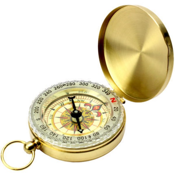 Kompas, bærbart kompas, lommekompas, udendørs kompas, med