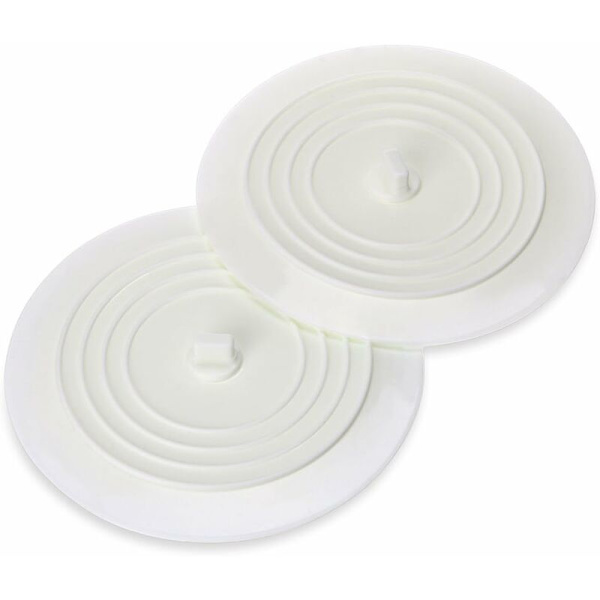 2-pack 15 cm silikonpropp för diskho och badrum