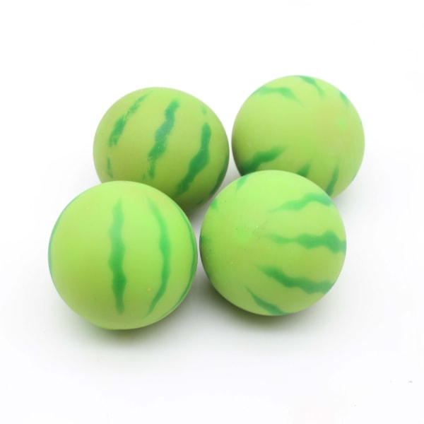 4st Stressboll / Klämboll - Vattenmelon Grön