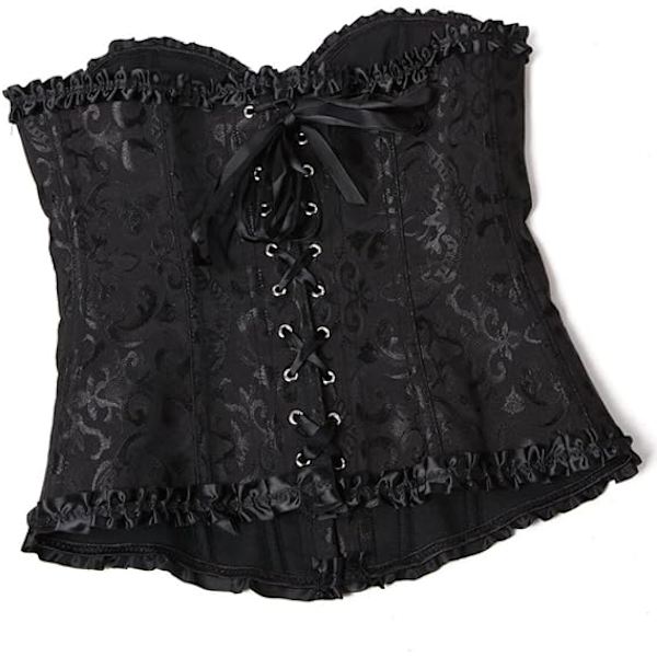 Kvinnors spetsbenade korsett underkläder shapewear toppar