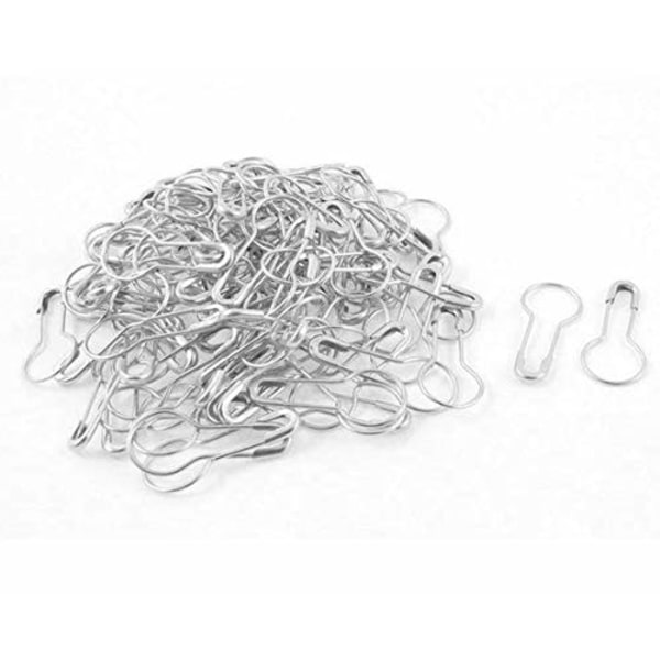 Metalliset turvapiikit Calabash-neulahelmet DIY-kodin lisävarusteet 100 kpl