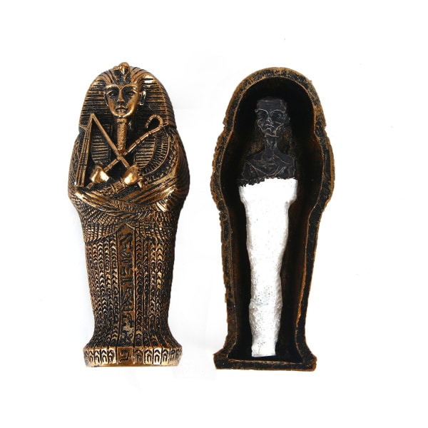 1 sæt Queen of the Nile Resin Egyptisk Mumie