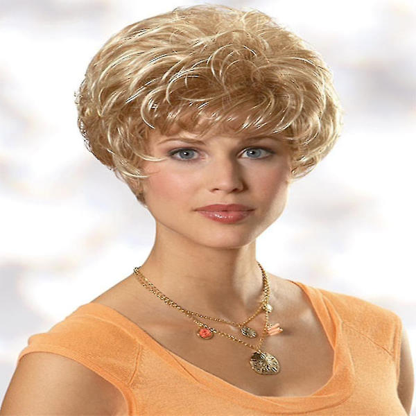 Fluffy Short Small Curly Wig