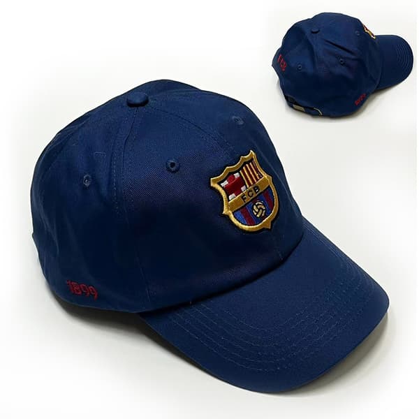 Fotbollsklubb. Barcelona broderad hatt