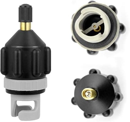 Ventiladapter, Luftpumpe Adapter Hurtig Oppustning 8.2 * 2cm Kompressor Adapter