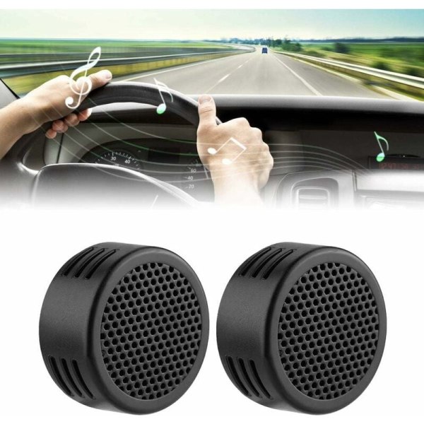 Bilstereohögtalare, 12V 500W minibilhögtalare Diskanthögtalare Audio 92dB högtalare