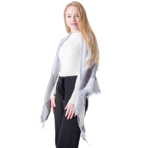 Dames Varm Lang Sjal Vinter Wraps Store Tørklæder Strik Cashmere F