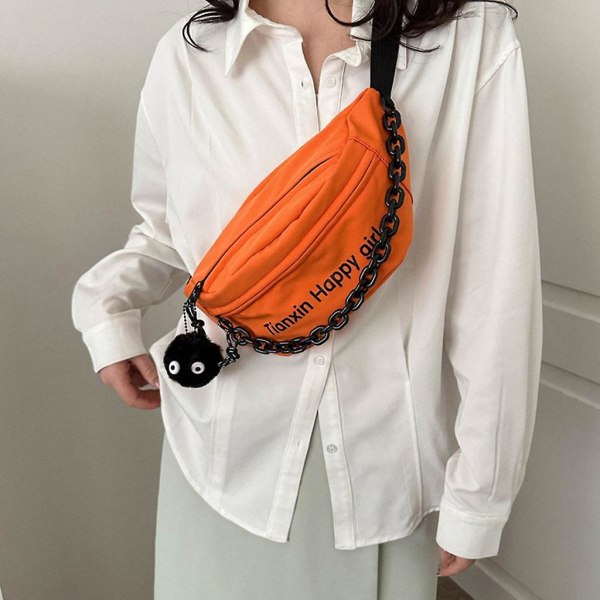 Fanny Pack Väska För Kvinnor Flickor Crossbody Midjeväska Axelväska Justerbar