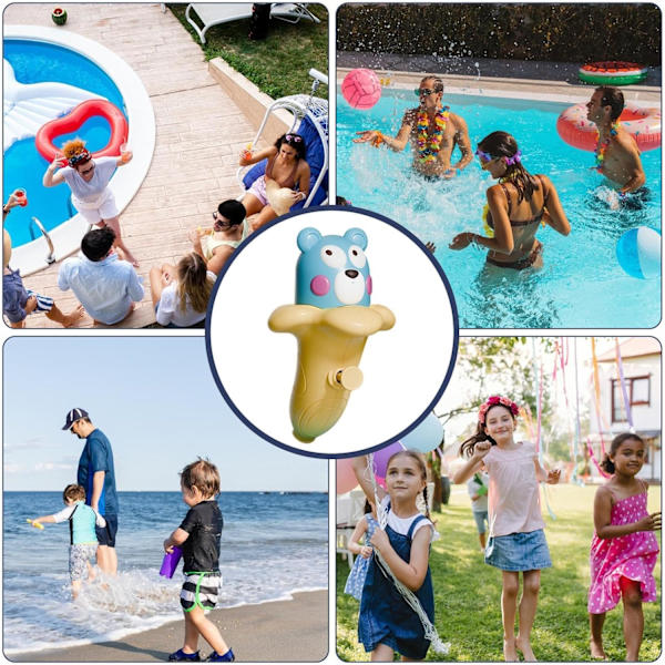 Vandsprøjte til, Vandsport til - Bedårende strandvandslegetøj - Nemt at fylde udendørs vandsport, Pool Play Pump, Stor vandsoaker til