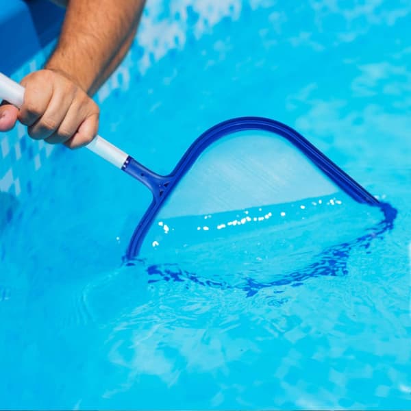 Surface Landing Net, Leaf Skimmer With 1.2m Detachable Handle (sininen)