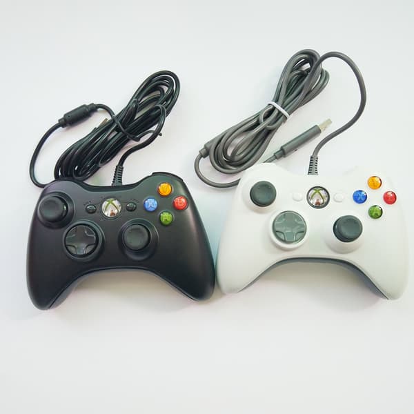 Kablet spillkontroller, PC-spillkontroller joystick med dobbel vibrasjon Tu