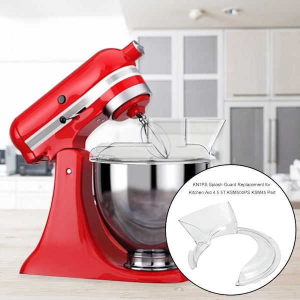 Ersättning för 4,5-5QT skål hällskydd lutande huvuddelar för KitchenAid