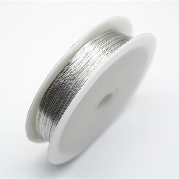 2 rullaa 0,3 mm x 15 m korumetallilankaa, metallista kuparilankaa DIY-askarteluun ja helmikirjontaan