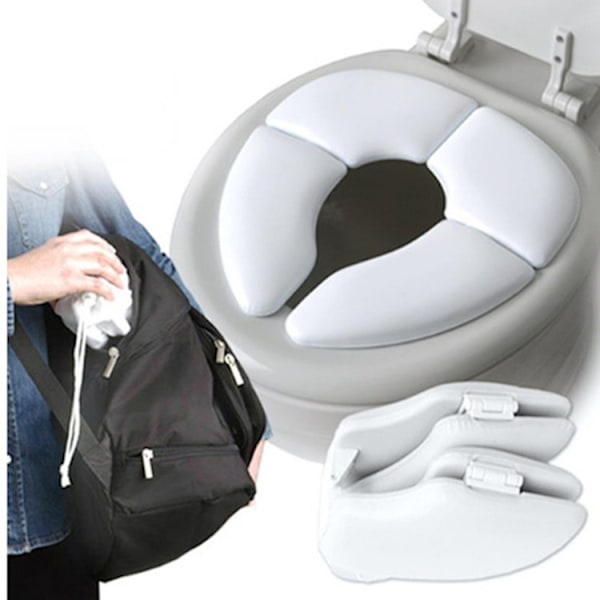 Bärbar Potty Seat Tvättbar Bärväska för Barn - Perfekt för Tra