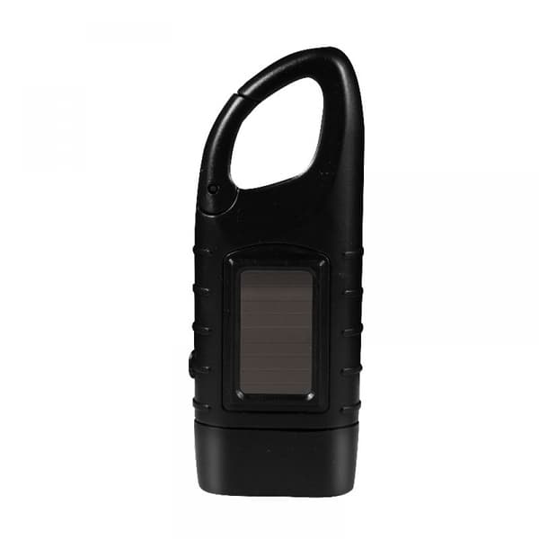 Handvev laddningsbar ficklampa, solcellsdriven LED, utomhus nödbelysning, camping, bil