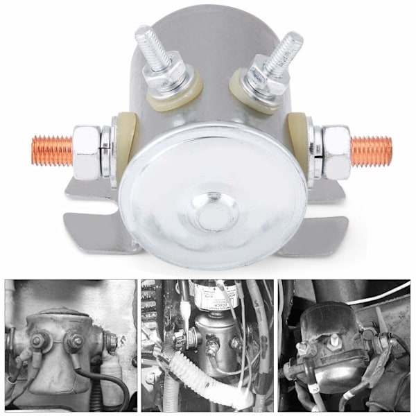 Automaattinen sähkömagneettinen rele, 12V 150A jatkuva käyttö solenoidirelekytkin malleille 1114208 1114218 67-702
