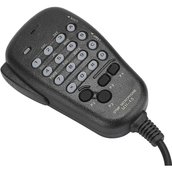 Håndholdt Mikrofon, MH-48 DTMF 6PIN Håndholdt Mikrofon Håndmikrofonudstyr Kompatibel med Yaesu Radiostation