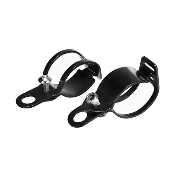 Motorcykel Blinklysbeslag, Universal Indikator Gaffelmontering Klemme, 27-36mm Gaffel Flytning Klemmer, Sort Motorcykel Blinklys Montering Motorcykel T