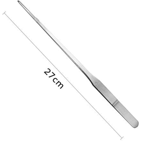 Akvarietång 2 st lång 27 cm Akvariumverktygssats Tillbehör Vattentank Växttång Verktygssats Fiskstartpaket för vattenväxter och terra