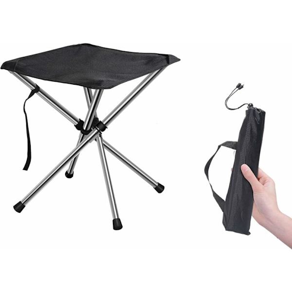 Superkompakt ultralätt liten hopfällbar campingstol för vandring, strand