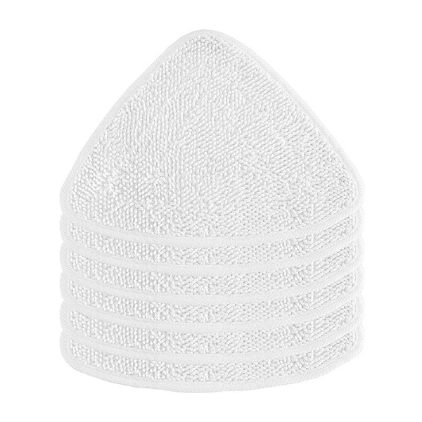 4 st ersättningsdelar i mikrofiber till triangelformad ångmopp för O-Cedar Ste