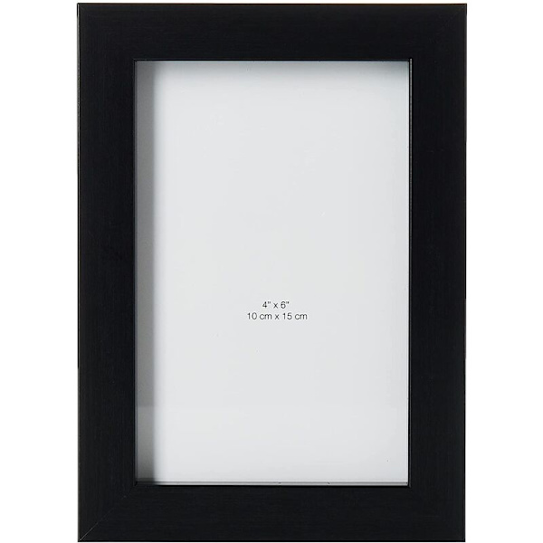 Fotoram 10 x 15 cm Svart Set om 2