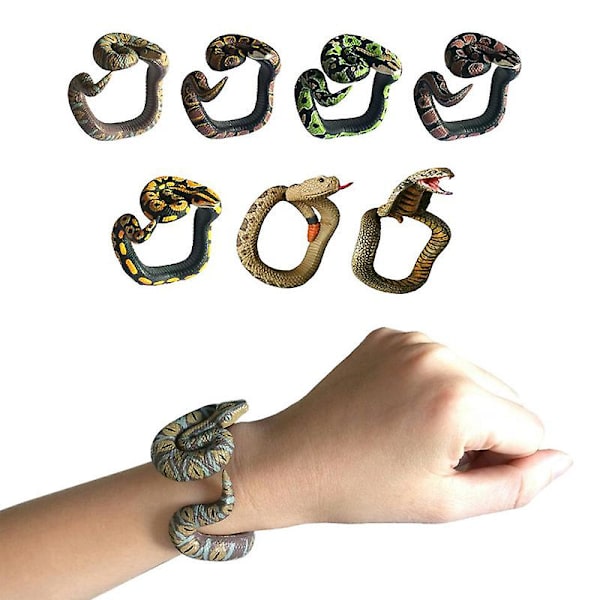 Slange Python Armbånd Simulation Dyr Model