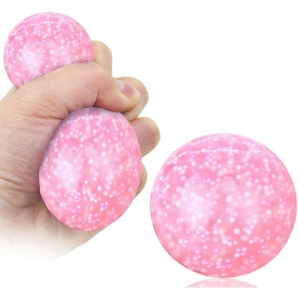 1 st Squeeze Ball Toy, Stress Balls Sensorisk Fidget Toy för Barn Vuxna