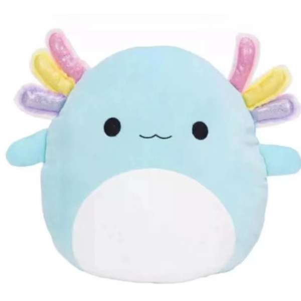 Squishmallow-pehmolelu, sininen salamanderi