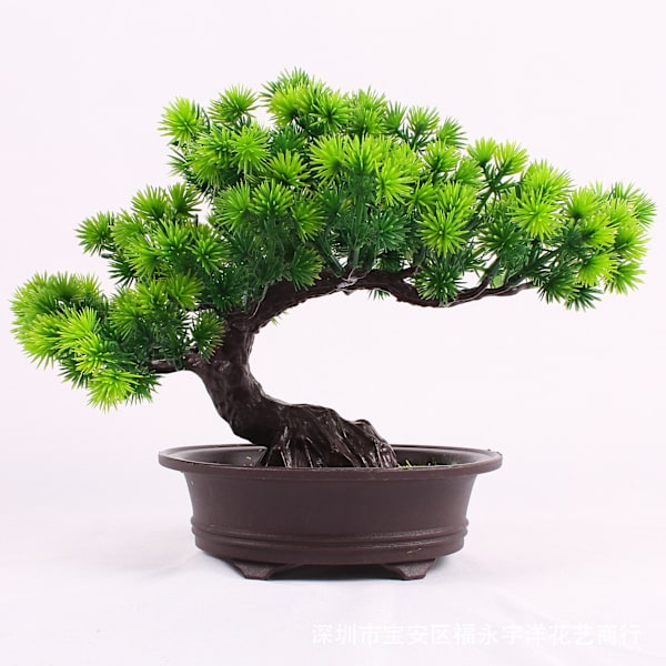 Konstgjord bonsai-träd Falsk växtdekoration i kruka Konstgjorda hemväxter