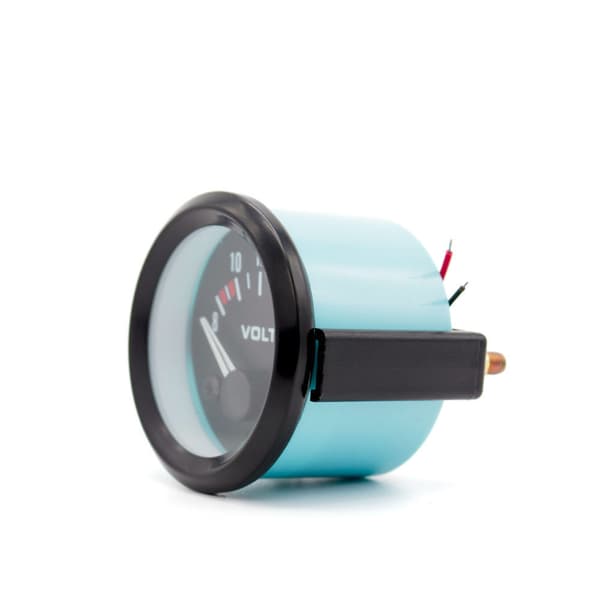 Bilvoltmeter, Universal 12V 52mm/2 tum Voltmeter Mätare 8-16V